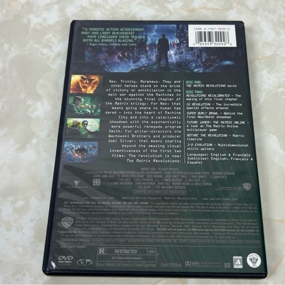 Matrix Trilogy DVD Set - Picture 13 of 16